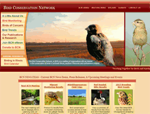 Tablet Screenshot of bcnbirds.org